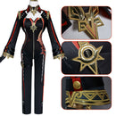 Cosplay Costume Mavuika Genshin Impact Fullset Black Women Halloween Carnival Party Outfits