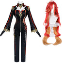 Cosplay Costume Mavuika Genshin Impact Fullset Black Women Halloween Carnival Party Outfits
