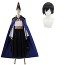 Cosplay Costume Olruggio Witch Hat Atelier Fullset Blue Men Halloween Carnival Party Outfits