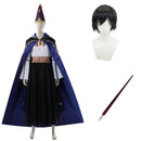 Cosplay Costume Olruggio Witch Hat Atelier Fullset Blue Men Halloween Carnival Party Outfits