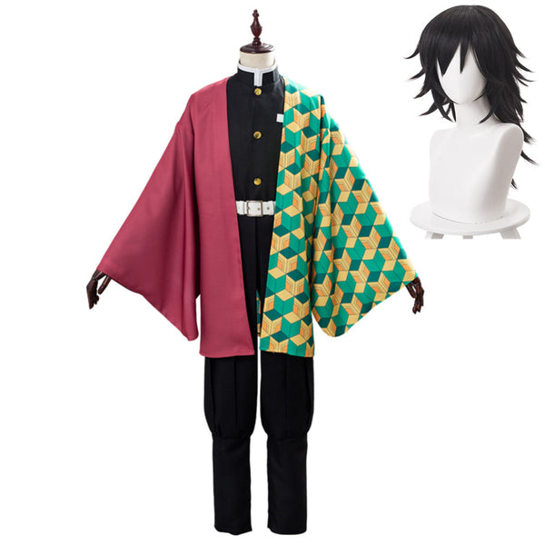 Tomioka Giyuu Infinity Castle Cosplay Costume Halloween Cosplay Costume