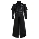 Men Medieval Jacket Steampunk Gothic Long Trench Coat Carnival Halloween Cosplay Costume