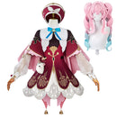 Honkai: Star Rail Hyacine Women Red Dress Carnival Halloween Cosplay Costume