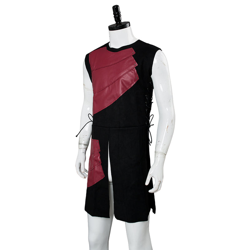 Men Medieval Sleeveless Waistcoats Carnival Halloween Cosplay Costume