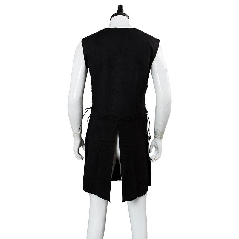 Men Medieval Sleeveless Waistcoats Carnival Halloween Cosplay Costume