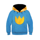 Dog Man Unisex Blue Hoodie Men Women Casual Streetwear Pullover