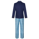 Wakana Gojo School Uniform Blue Outfit Carnival Halloween Cosplay Costume