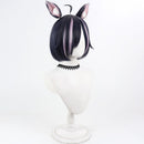 Cosplay Wig Hameko Yurufuwa Tenshi Chainsmoker Cat (2026) High Temperture Resistance Hair Purple Halloween Carnival Party Accessories