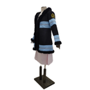 Fire Force 2025 Princess Hibana Women Black Outfit Carnival Halloween Cosplay Costume