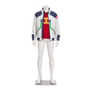 Cosplay Costume Roman Carax Cyberpunk: Edgerunners 2 Jacket White Halloween Carnival Party Outfits