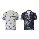 The White Lotus Season 3 (2025) Rick Hatchett Lochlan Ratliff Printed Shirt Cosplay Costume