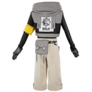 Gachiakuta Rudo Surebrec Black Outfit Carnival Halloween Cosplay Costume