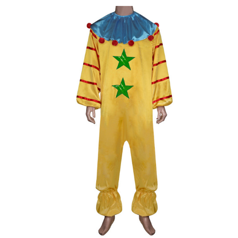 Adult Killer Klowns From Outer Space Shorty Cosplay Costume Jumpsuit Halloween Carnival Suit