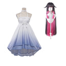 Cosplay Costume Columbina Genshin Impact Dress Casual Dress Nightgown Blue Women Halloween Carnival Party Outfits