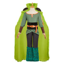 One Piece Elbaph Arc Zoro Green Gladiator Fullset Outfits Men Halloween Carnival Party Cosplay Costume