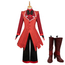 Hazbin Hotel 2024 Alastor Red Outfits Halloween Party Carnival Cosplay Costume