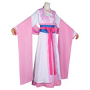 Kusuriya no Hitorigoto Lishu Women Pink Dress Outift Carnival Halloween Cosplay Costume