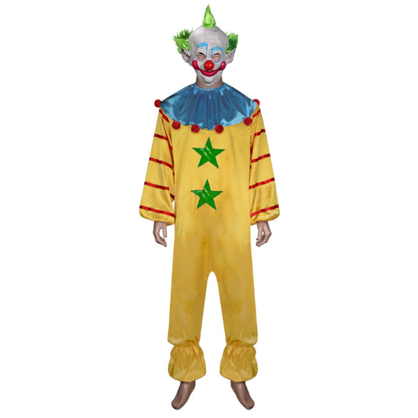 Adult Killer Klowns From Outer Space Shorty Cosplay Costume Jumpsuit Halloween Carnival Suit