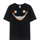 Cosplay Costume The Smiler Backrooms (2026) Printed Shirt Black Halloween Carnival Party Outfits