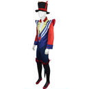 Helluva Boss Hazbin Hotel Ozzie Blue Outfit Party Carnival Halloween Cosplay Costume