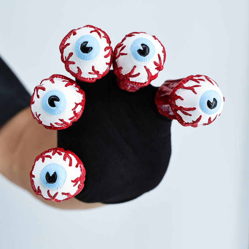 Beetlejuice 2024 Adam Gloves with Eyeballs Halloween Carnival Costume Accessories