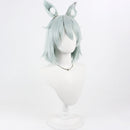 Wig Yaniko Sato Chainsmoker Cat (2026) High Temperture Resistance Hair Green Women Halloween Carnival Party Accessories