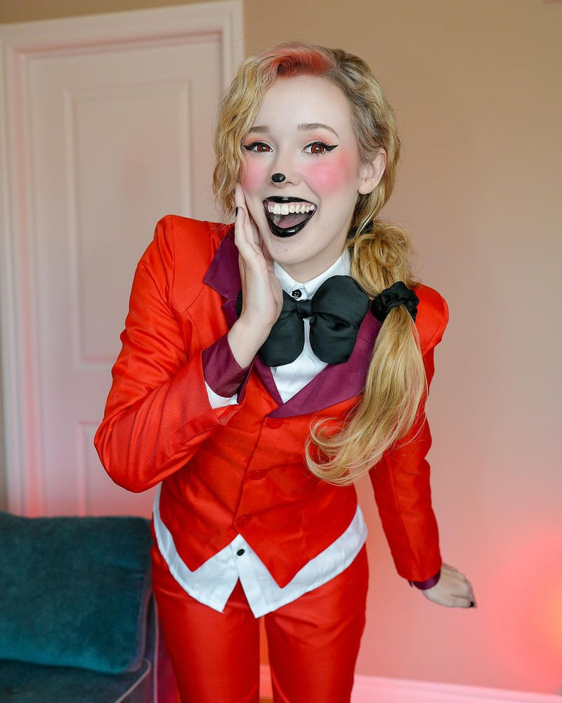 Hazbin Hotel 2024 Charlie Morningstar Party Carnival Halloween Cosplay Costume