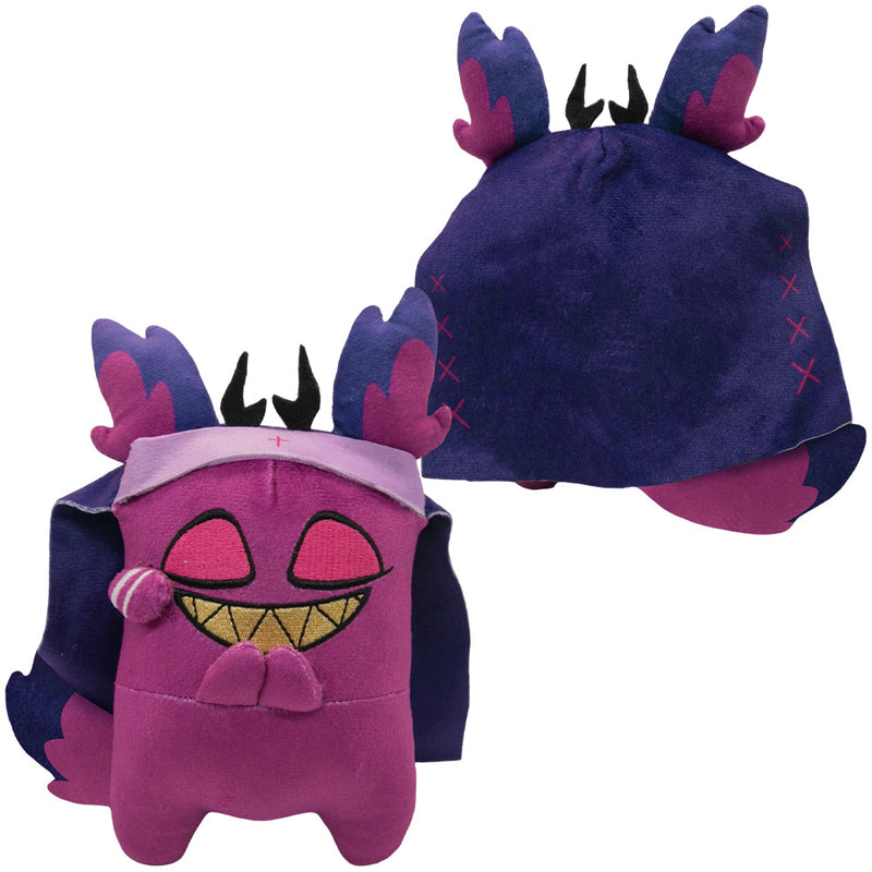 Hazbin Hotel TV Alastor Cursed Cat Purple Plush Toys Cartoon Soft Stuffed Dolls Mascot Birthday Xmas Gift Original Design