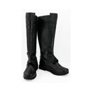 Anakin Skywalker Black Boots Cosplay Shoes