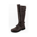 Anakin Skywalker Brown Boots Cosplay Shoes