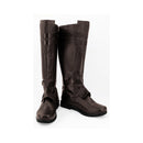 Anakin Skywalker Brown Boots Cosplay Shoes
