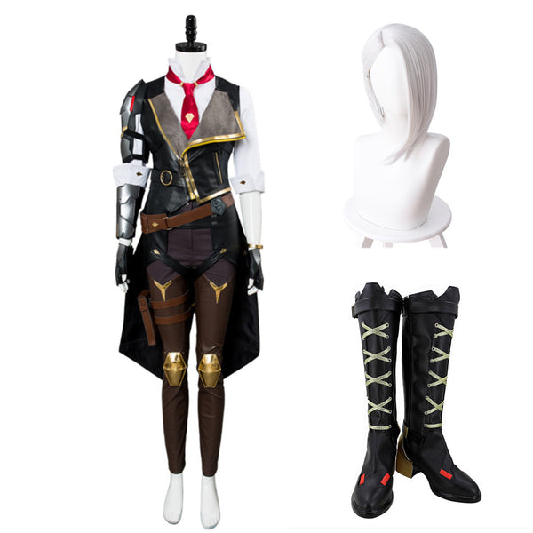 Overwatch Ashe Elizabeth Caledonia Outfit Halloween Carnival Suit Cosplay Costume