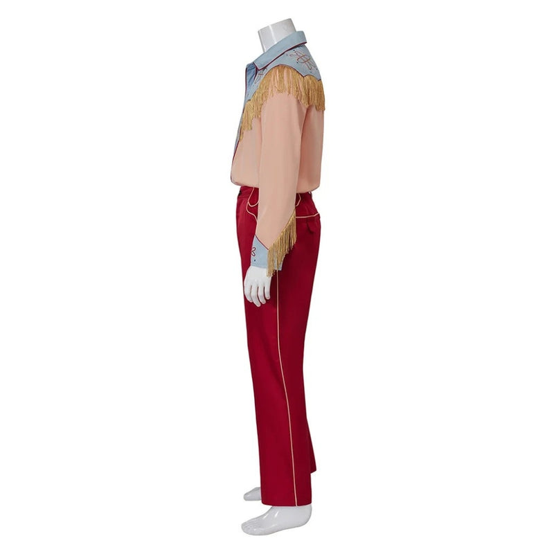 Back to the Future Part III Marty McFly Top Pants Full Set Party Carnival Halloween Cosplay Costume