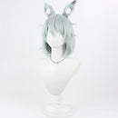Wig Yaniko Sato Chainsmoker Cat (2026) High Temperture Resistance Hair Green Women Halloween Carnival Party Accessories