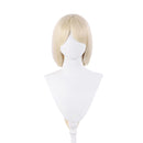 2023 Long Straight Blonde Hair Heat Resistant Synthetic Hair Cosplay Wig