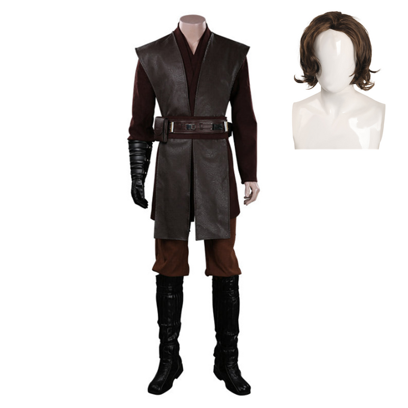 Anakin Skywalker Outfits Halloween Carnival Suit Cosplay Costume