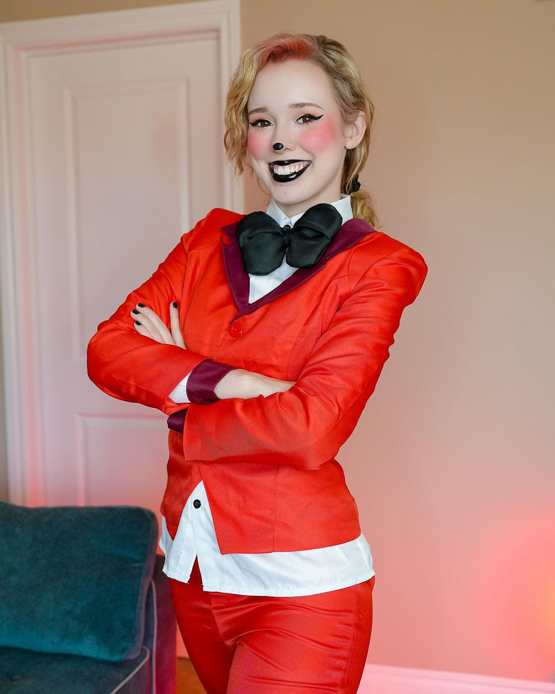 Hazbin Hotel 2024 Charlie Morningstar Party Carnival Halloween Cosplay Costume