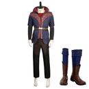 BG Astarion Printed Outfits Wig Full Set Halloween Carnival Cosplay Costume