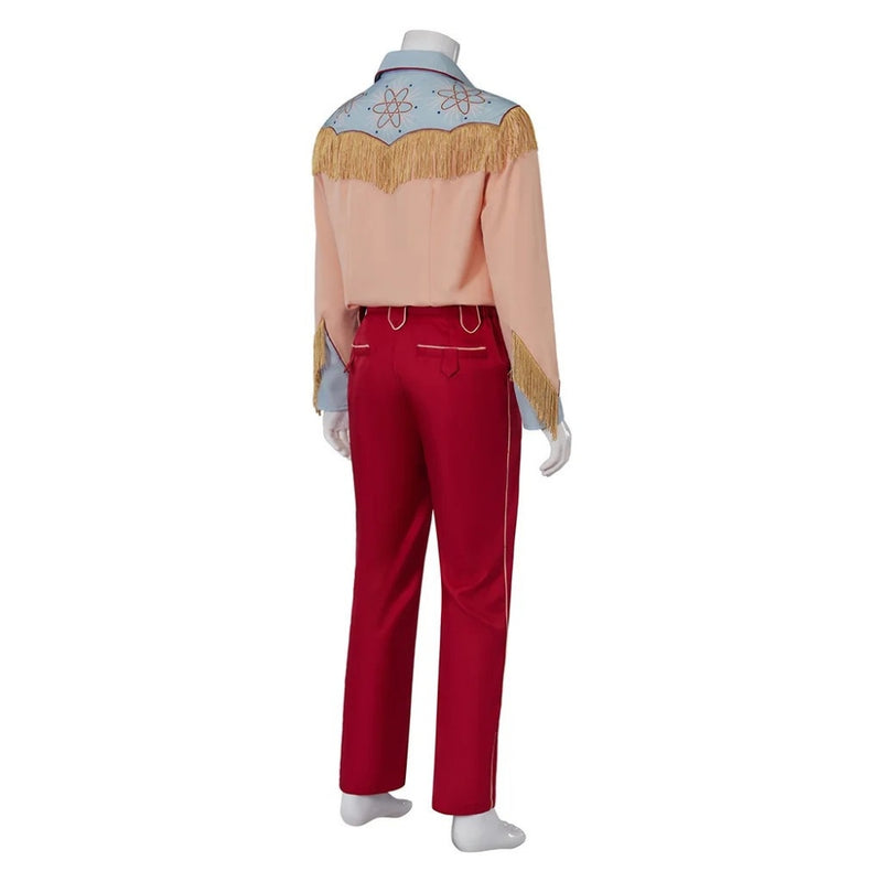 Back to the Future Part III Marty McFly Top Pants Full Set Party Carnival Halloween Cosplay Costume