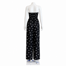 Cosplay Costume Susie Glass The Gentlemen (2026) Polka Dot Jumpsuit Hat Set Black Women Halloween Carnival Party Outfits