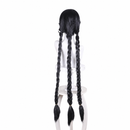 Cosplay Wig Sitara Jaadugar: A Witch in Mongolia Braided High Temperture Resistance Hair Black Women Halloween Carnival Party Accessories