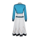 Secrets of the Silent Witch Monica Everett Women Blue Uniform Outfit Cosplay Costume