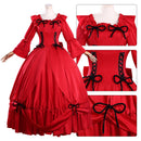 May I Ask for One Final Thing Scarlet El Vandimion Red Dress Carnival Halloween Cosplay Costume