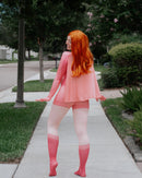 Invincible Atom Eve Cosplay Costume Jumpsuit Cloak Outfits Halloween Carnival Suit
