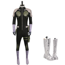 Kafka Hibino Black Uniform Party Carnival Halloween Cosplay Costume