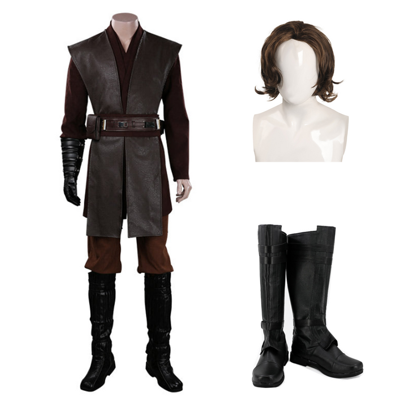 Anakin Skywalker Outfits Halloween Carnival Suit Cosplay Costume