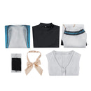 Secrets of the Silent Witch Monica Everett Women Blue Uniform Outfit Cosplay Costume