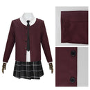 The Naked Gun (2025) Frank Drebin Jr. Red Outfit JK Uniform Carnival Halloween Cosplay Costume