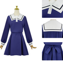 Cosplay Costume Kagari Mimi Lizzy Seiran Totsuki Sheena I Want to Love You Till Your Dying Day (2026) Sailor Fuku Uniform Blue Women Halloween Carnival Party Outfits