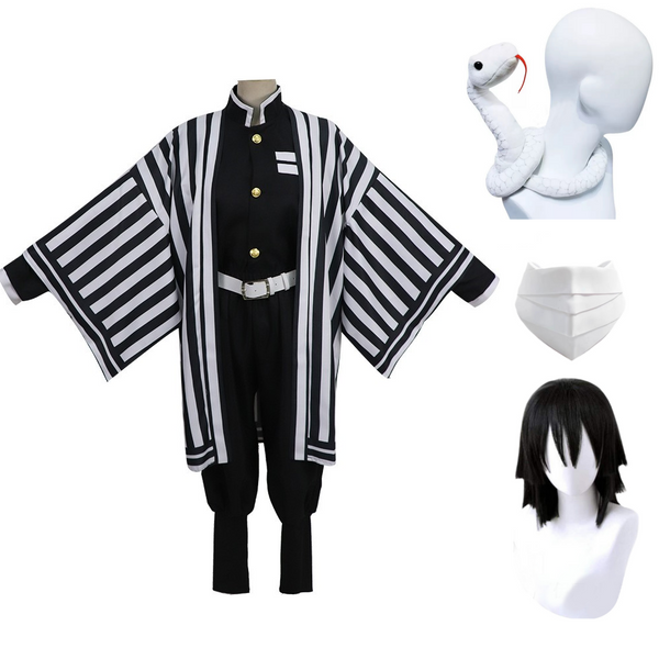 Iguro Obanai Costume Uniform Cosplay Costume